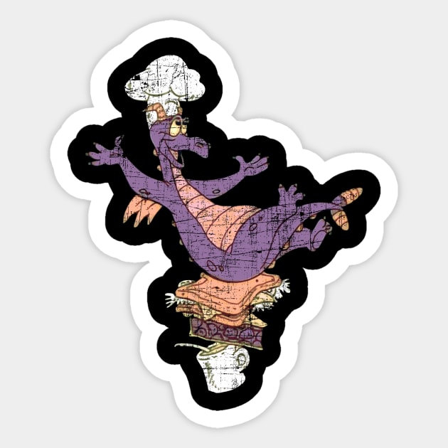 Figment vintage Sticker by Glauco Tiny